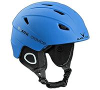 BLACK CREVICE Casque de Ski Kitzbühel I Casque de Ski au Design Sportif en différentes Couleurs I Casque de Ski Hommes & Femmes I Casque en Polycarbonate I Casque de Ski (M, Bleu)