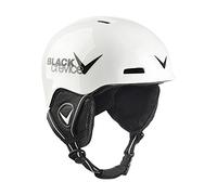 Black Crevice Casque de Ski pour Enfant 1 Blanc/Noir