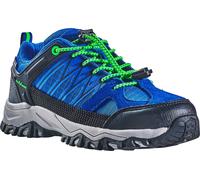 BLACK CREVICE - Chaussures basses de sport, de randonnée et de trekking pour enfants | Couleur : Bleu/Vert | Taille : 34