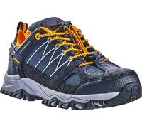 BLACK CREVICE - Chaussures basses de sport, de randonnée et de trekking pour enfants | Couleur : Gris/Orange | Taille : 28