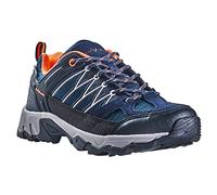Black Crevice Chaussures de Trekking imperméables Basses pour Femme Bleu/Orange 39