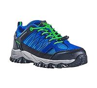 Black Crevice Chaussures de Trekking pour Enfants I Low Cut Chaussures de randonnée imperméables I Chaussures de Sport d'extérieur de qualité supérieure I Chaussures de randonnée rembourrées pour