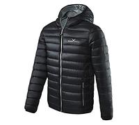 Black Crevice Doudoune pour homme., noir/argent, 54
