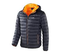 Black Crevice Doudoune pour homme - Noir - Noir/orange - 3XL