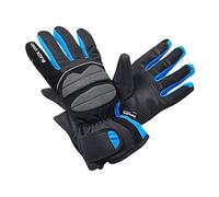 Black Crevice Gants de Ski pour Adultes I Gants de Ski Respirants & imperméables Homme & Femme I Gants d'hiver Extra Chauds I Gants de Neige avec Fermeture Velcro & élastique