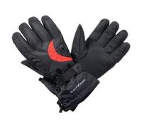 Black Crevice Gants de Ski pour Adultes I Gants de Ski Respirants & imperméables pour Hommes & Femmes I Gants d'hiver Extra Chauds I Gants de Neige avec Fermeture Velcro & Cordon de Serrage