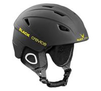 Black Crevice Kitzbühel Casque de Ski 9, 5 Tailles BCR143764 (Noir/Jaune, XL)