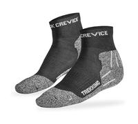 Black Crevice Lot de 3 paires de chaussettes de trekking pour homme et femme en différentes couleurs et tailles I Chaussettes de randonnée avec orteils et talon renforcés I Régulation de la