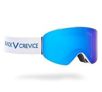 Black Crevice Revo Lunettes de Ski avec Verres cylindriques Blanc/Bleu