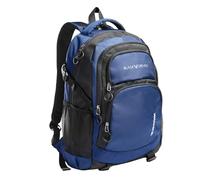 Black Crevice Sac à dos de 35 l - Sac à dos léger pour loisirs et randonnée avec panneau arrière en maille 3D, compartiment pour ordinateur portable et sangle de poitrine, Db - Bleu foncé, De taille