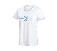 Black Crevice Shirt Fonctionnel Femme I Shirt de Sport Femme en Couleurs & Tailles variés I Shirt de Course Femme avec Motifs imprimés I Shirt Femme Respirant I T-Shirt Femme 100% Polyester