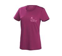 Black Crevice Shirt Fonctionnel Femme I Shirt de Sport Femme en Couleurs & Tailles variés I Shirt de Course Femme avec Motifs imprimés I Shirt Femme Respirant I T-Shirt Femme 100% Polyester