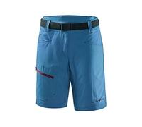 Black Crevice Short de Trekking pour Femme I Short de randonnée Court pour Femme I Short d'extérieur pour Femme I Imperméable & séchage Rapide I Short de randonnée résistant et Respirant avec Poches