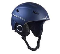 Black Crevice Skihelm, Navy/Weiß, Casque de Ski Kitzbühel, Bleu Marine/Blanc, M Unisexe-Adulte