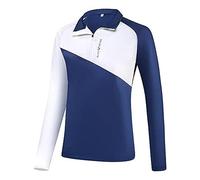 Black Crevice T-Shirt Fonctionnel à Fermeture éclair Femme I T-Shirt Haut de Gamme Femme en Polyester-élasthanne I T-Shirt de Sport régulateur d'humidité I T-Shirt Sport Confortable Femme