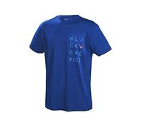 Black Crevice T-Shirt Fonctionnel pour Homme, Bleu Marine, XL