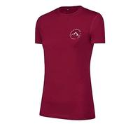 Black Crevice T-Shirt mérinos Femme I T-Shirt mérinos de Haute qualité I 70% Laine mérinos & 30% Polyester (PES) I T-Shirt mérinos Femme thermorégulateur I T-Shirt sans mulesing Femme