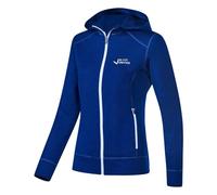 Black Crevice Veste à capuche en mérinos femme I Veste en mérinos de haute qualité I 70% laine mérinos & 30% PE I Hoodie en mérinos thermorégulateur I Pullover en mérinos I Sans mulesing