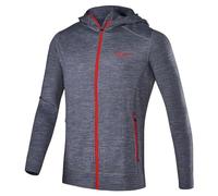 Black Crevice Veste à capuche en mérinos homme I Veste en mérinos de haute qualité I 70% laine mérinos & 30% PE I Hoodie en mérinos thermorégulateur I Pullover en mérinos I Sans mulesing