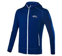 Black Crevice Veste à capuche en mérinos homme I Veste en mérinos de haute qualité I 70% laine mérinos & 30% PE I Hoodie en mérinos thermorégulateur I Pullover en mérinos I Sans mulesing