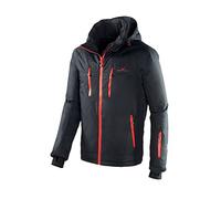 Black Crevice Veste de Ski Noir/Rouge 58