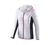 Black Crevice Veste Hybride pour Femme, Blanc/Noir, 38