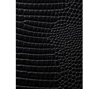 Black Croc Leather Print Sketchbook: for Drawing and Creative Expression