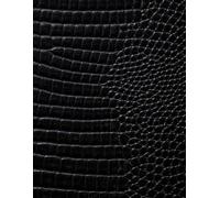Black Croc Leather Print Sketchbook: for Drawing and Creative Expression