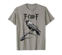 Black Crow F-Caw-F Amusant Oiseau noir T-Shirt