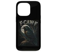 Black Crow, F-Caw-F Black Bird Moon Gothic Funny Adult Humour Coque pour iPhone 13 Pro