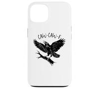Black Crow, F-Caw-F Funny Black Bird Humour Dire Coque pour iPhone 13