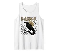 Black Crow, F-Caw-F Funny Black Bird Moon Gothic Adult Humour Débardeur