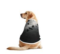 Black Crow1 - Chemises pour animaux de compagnie, doux, respirant, léger et extensible pour chien de taille moyenne