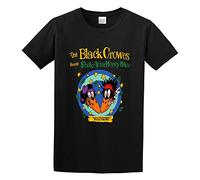 Black Crowe Shake Your Moneymaker Unisex 100% Cotton Short-Sleeve T-Shirts Black XL