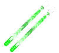 Ski alpin all mountain BLACK CROWS Captis (green) - 2026 172