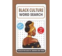 Black Culture Word Search: Engaging and Educational Word Search Book with 50+ Themed and Easy to Read Puzzles Celebrating Black Culture, History, ... Adults, Seniors, and Teens - 6×9 Inch Format