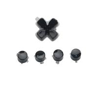 (Black)D-pad Move Action Dpad For Key Abxy X Buttons Set Repair Part Replacement Forps