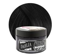 Black Dahlia, teinture coloration de cheveux semi-permanente noir - 115 ml - Hermans Amazing Haircolor