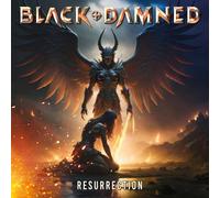 BLACK DAMNED - RESURRECTION RUTHLESS BLACK MARBLED - Vinyl Record - K72z