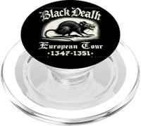 Black Death European Tour Plague Rat Histoire médiévale PopSockets PopGrip pour MagSafe