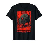 Black Death European Tour Plague Rat Medieval History Goth T-Shirt
