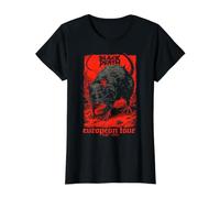 Black Death European Tour Plague Rat Medieval History Goth T-Shirt Graphique avec Valeur