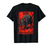 Black Death European Tour Plague Rat Medieval History Goth T-Shirt Graphique avec Valeur