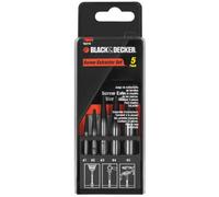 Black & Decker 16270 Extracteur de vis Set, 5 pièces