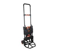 BLACK+DECKER 2en-1 Diable et Chariot Pliable - Diable Demenagement max. 55KG - D