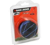BLACK+DECKER Bobine de Rechange pour Coupe-Bordures, Bobine Reflex Plus A Déroulement Automatique, 2 x 6 m de Fil en Nylon Reflex Plus, Fil de ⌀1,5 mm, A6441-XJ Bleu