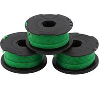 Black & Decker – Bobines de fil A6486, 3 pièces, 6 m, 2 mm, Vert