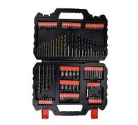 Black & Decker Coffret de perçage et vissage A7200-XJ 109 pièces Noir