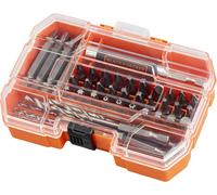 Black & Decker Coffret de vissage A7234-XJ – 45 pièces, forets HSS et embouts