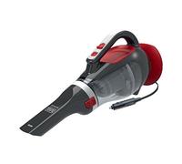 Black & Decker Aspirateur Auto à Main ADV1200-XJ 12V avec prise allume-cigare Rouge/Gris